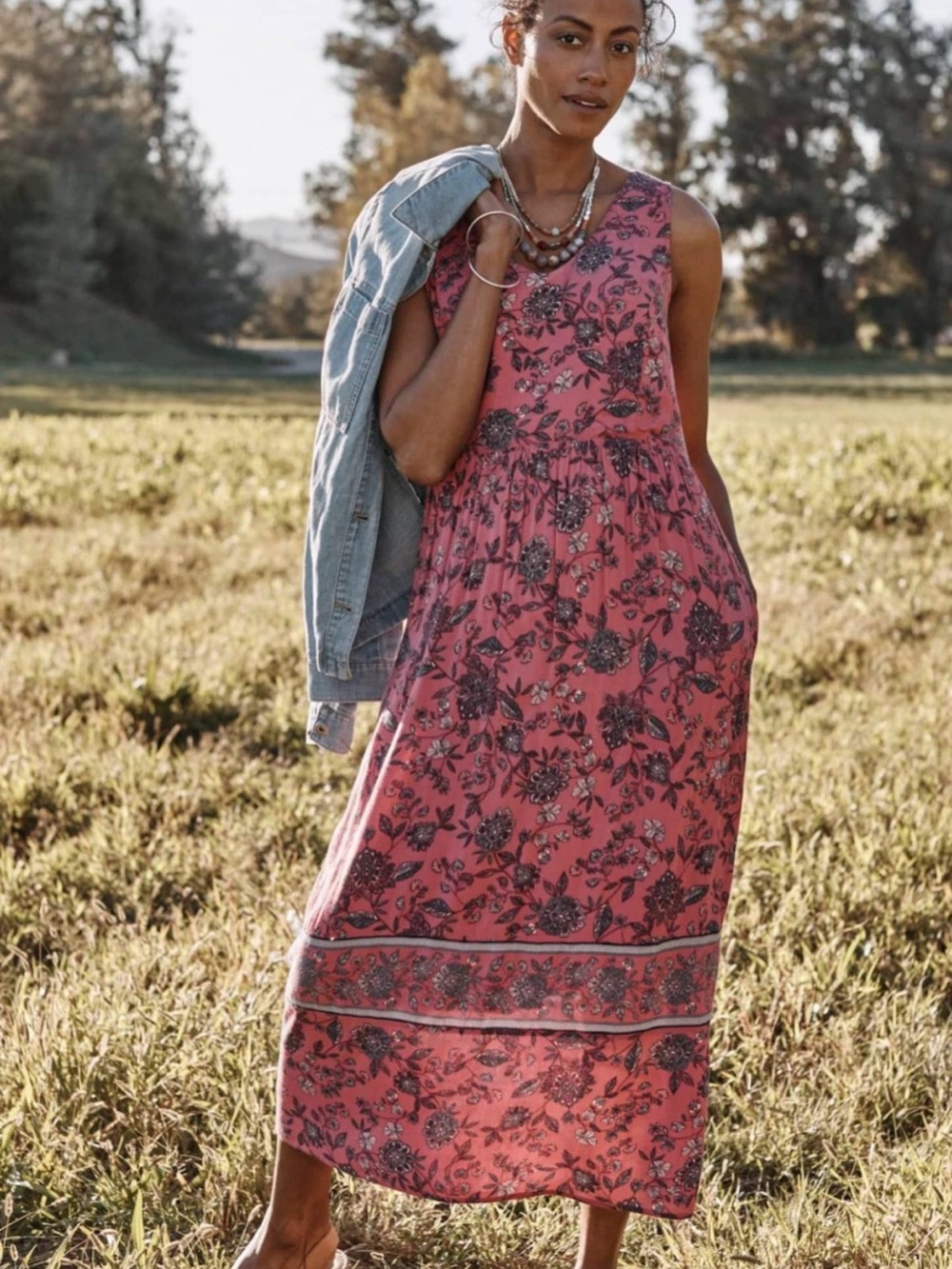 J.Jill Dreamscape Maxi Dress